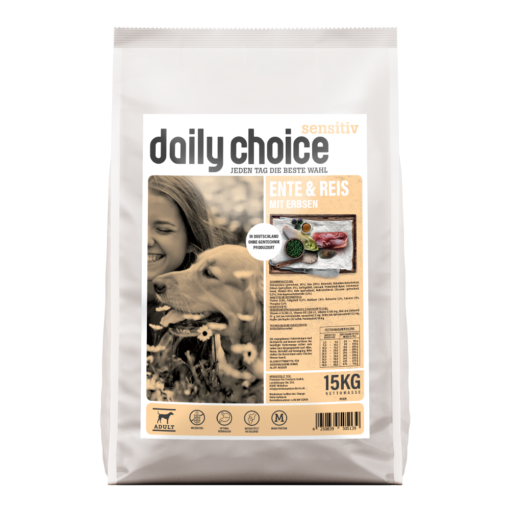 daily choice Sensitive Ente und Reis